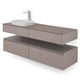 LODI Set mobilier baie, mască lavoar, lavoar, top