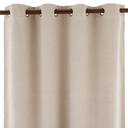 FINN Draperie cu inele metalice, 140x260cm