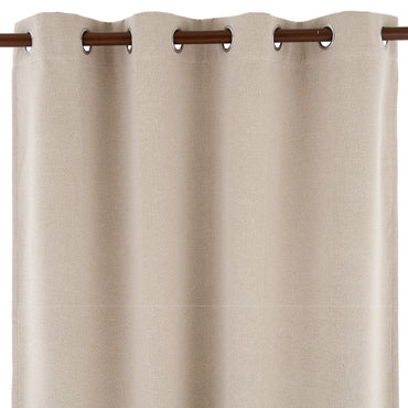 FINN Draperie cu inele metalice, 140x260cm