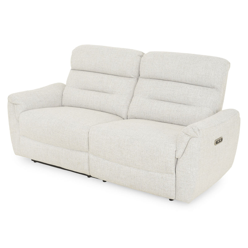 ROSELAND Canapea 3 locuri, 2 reclinere electrice, stofă