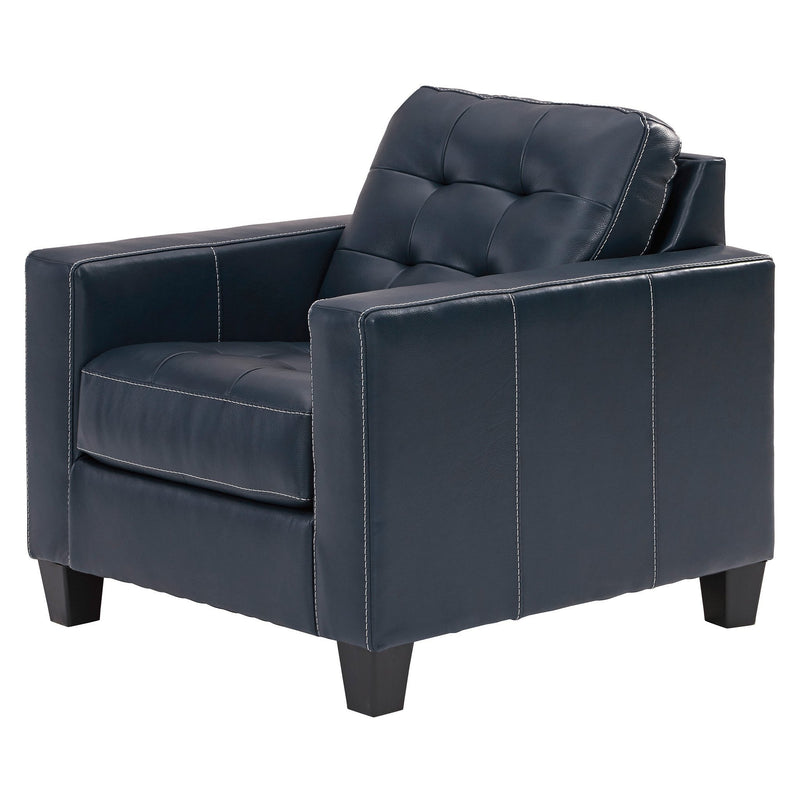 NESTOR Fotoliu, imitație piele - Articol resigilat