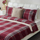 FLANNEL CHECKS Set așternut 4 piese, 200x220cm
