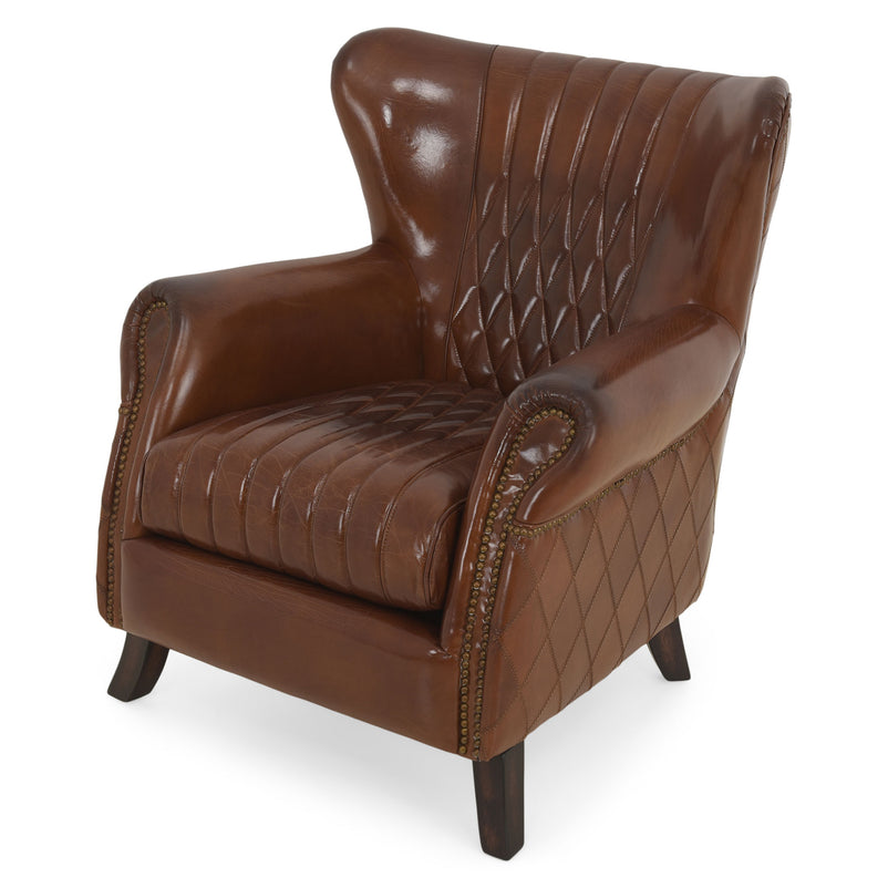 HOOPER Fotoliu, piele