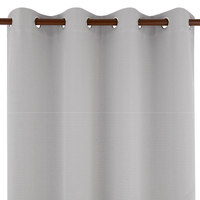 OMBRE Draperie cu inele metalice, 140x260cm