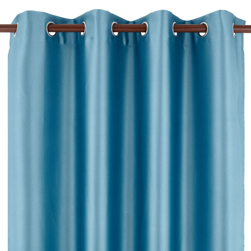 WELLS Draperie cu inele metalice, 140x260cm