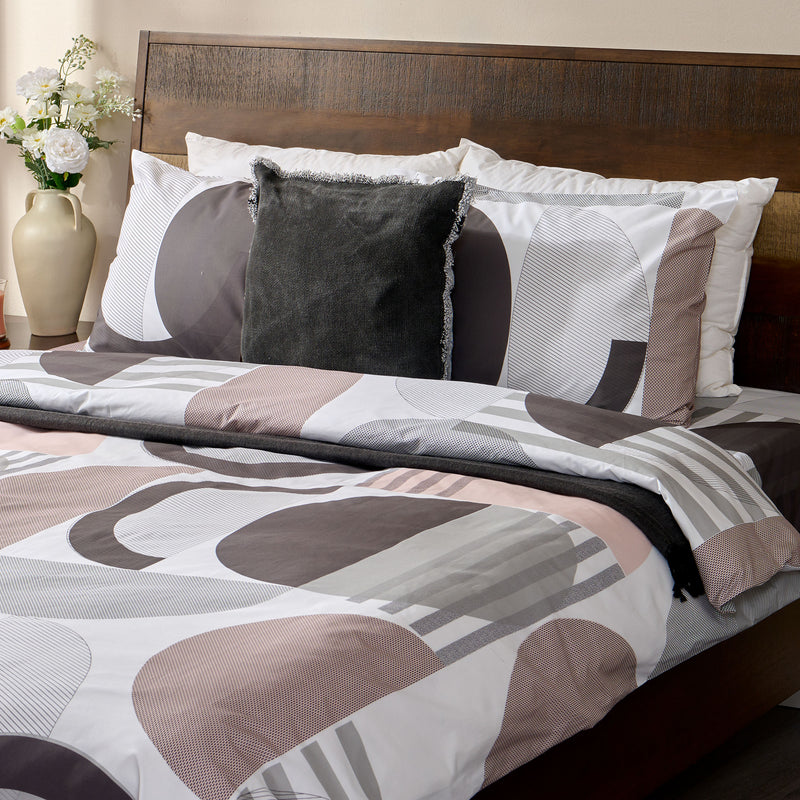 ESTAMPADO 9 Set așternut 4 piese, 200x220cm