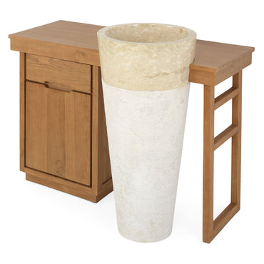 INTEGRALE Set mobilier baie, mască lavoar și lavoar