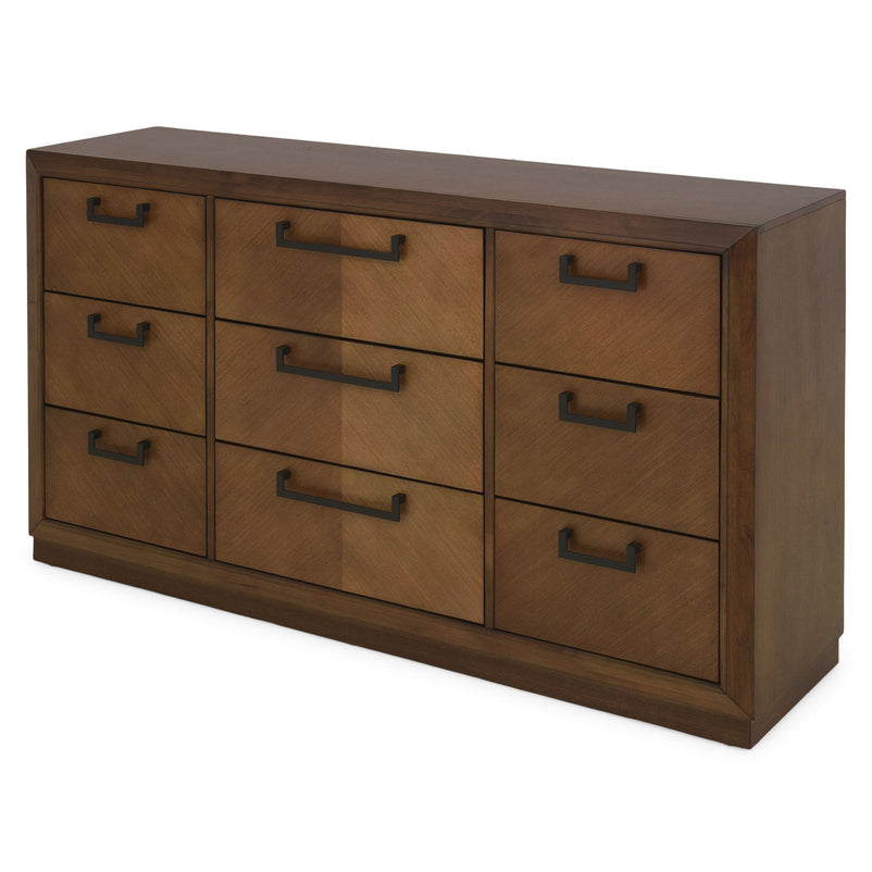 WINKLER Comodă 9 sertare