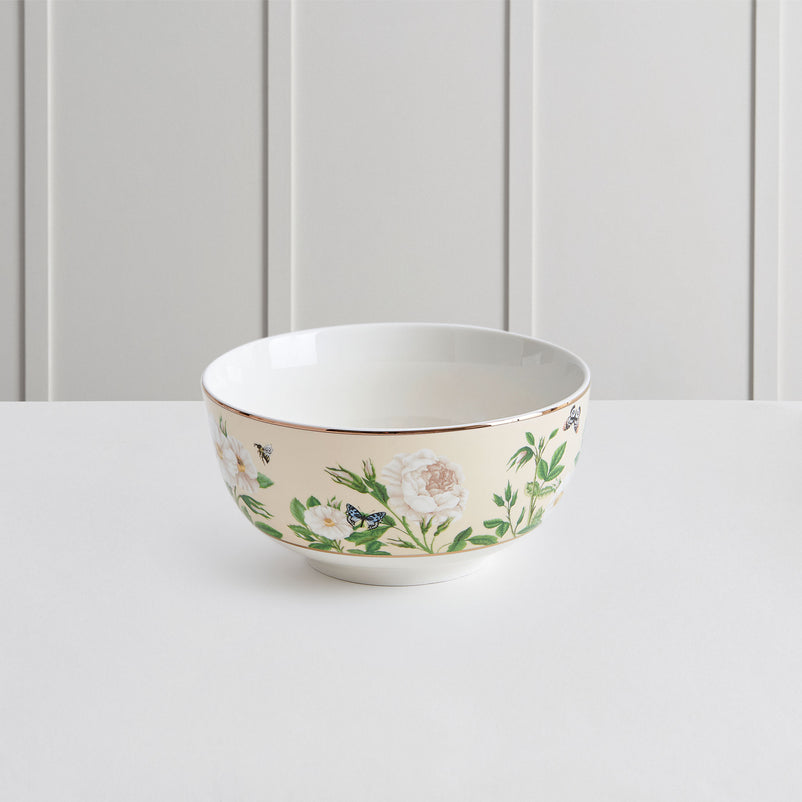 PEONY Set 4 boluri, porțelan, D.14cm