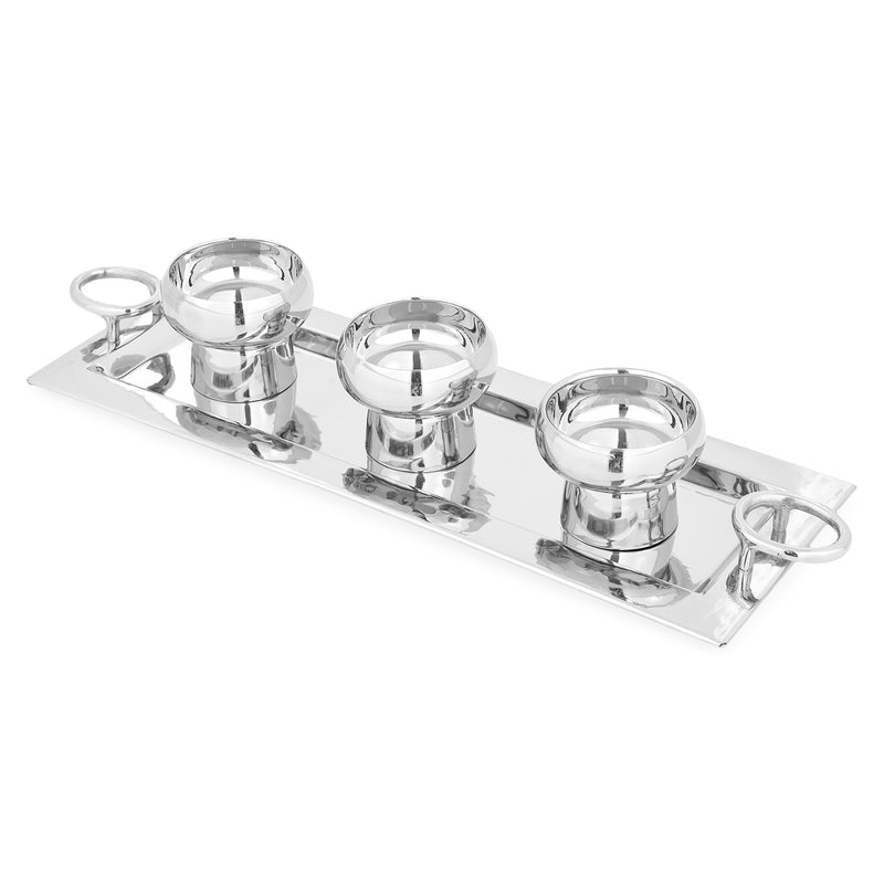 IRENA Set tavă cu 3 boluri