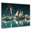 NIGHT SHIPS Tablou canvas