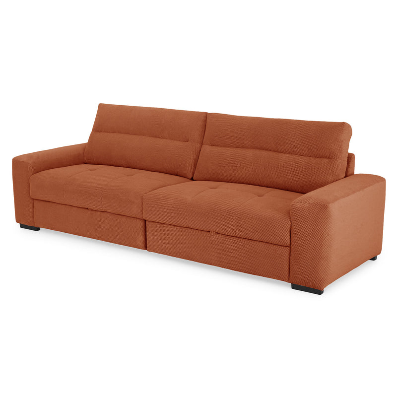 WIDE Canapea extensibilă, 4 locuri, stofă