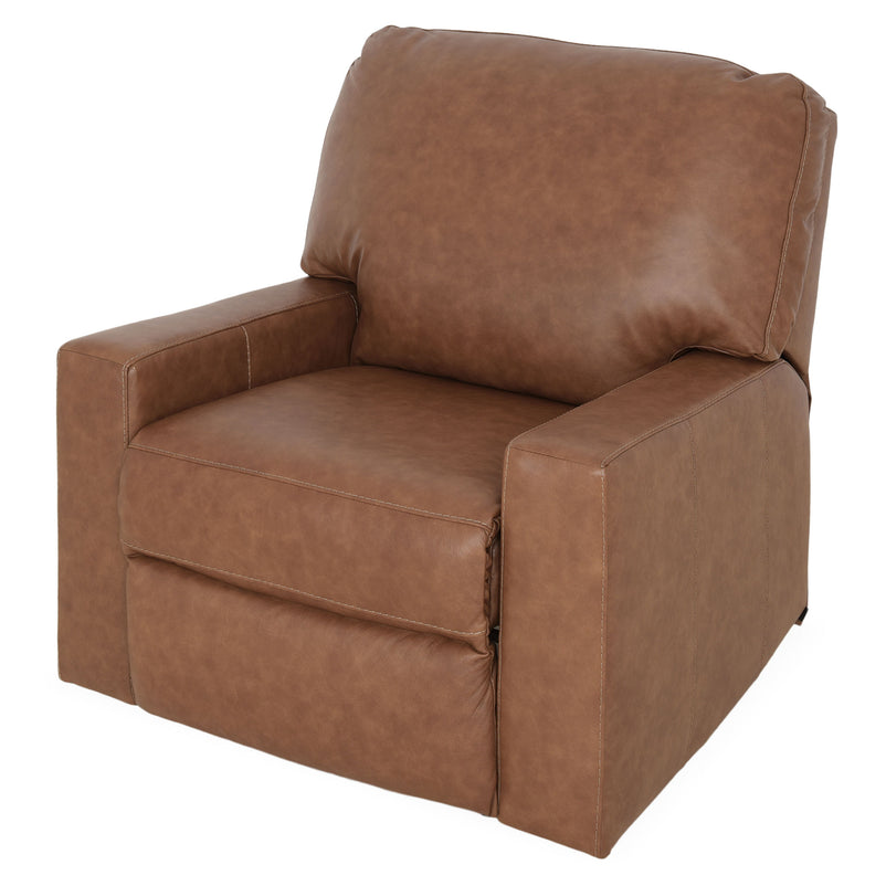 ANSLEY Fotoliu cu recliner manual, piele