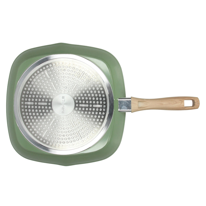 SAGE Tigaie grill, aluminiu, L.28cm