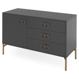 ONIX Comodă 1 ușă, 3 sertare