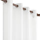 NEW ANYA Perdea cu inele metalice, 150x260cm