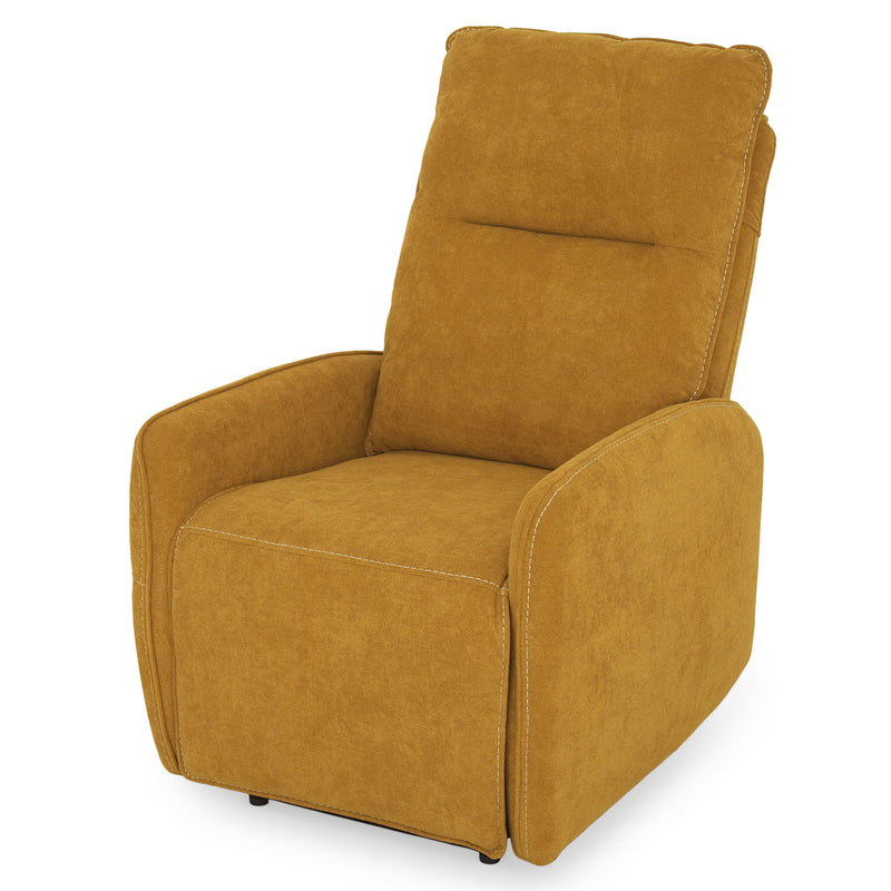 LONOKE Fotoliu, recliner și masaj, stofă