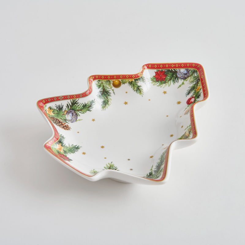 BELLS Platou servire, porțelan, L.19cm