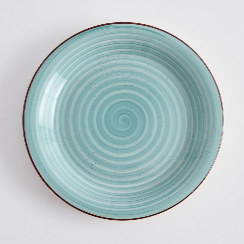 SPIRAL Set veselă, ceramică, 18 piese