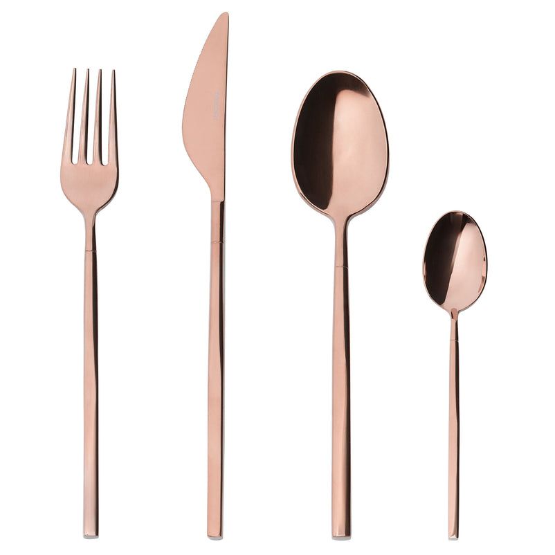 EVA Set tacâmuri 24 piese, inox