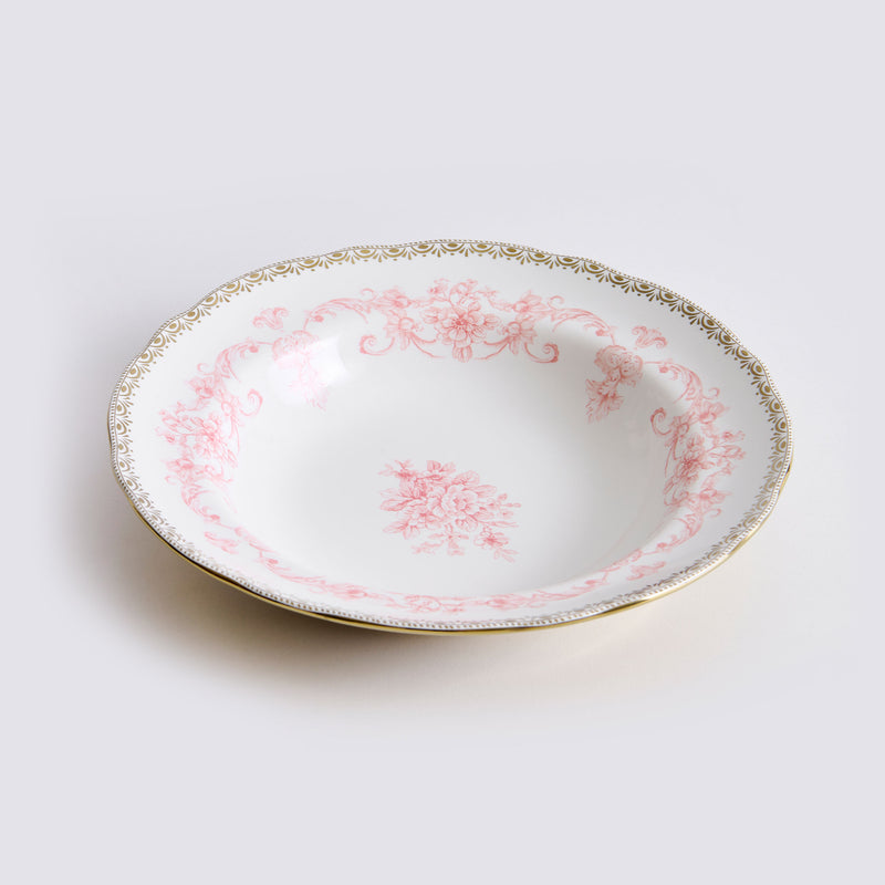 GENEVIEVE Farfurie supă, porțelan, D.23.5cm