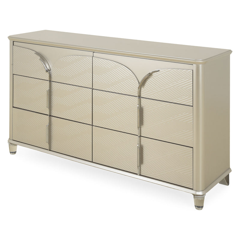 LINDELL Comodă 6 sertare