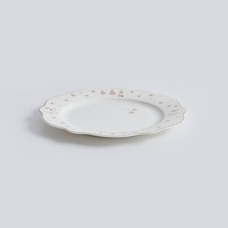 SAVOY Farfurie aperitiv, porțelan, D.20cm