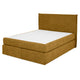 CARLINI Pat tapițat boxspring, 160x200cm, saltea inclusă