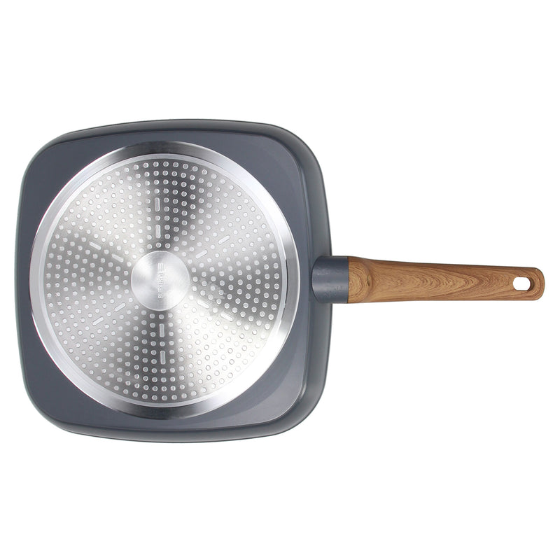 CARE Tigaie grill, aluminiu, L.28cm