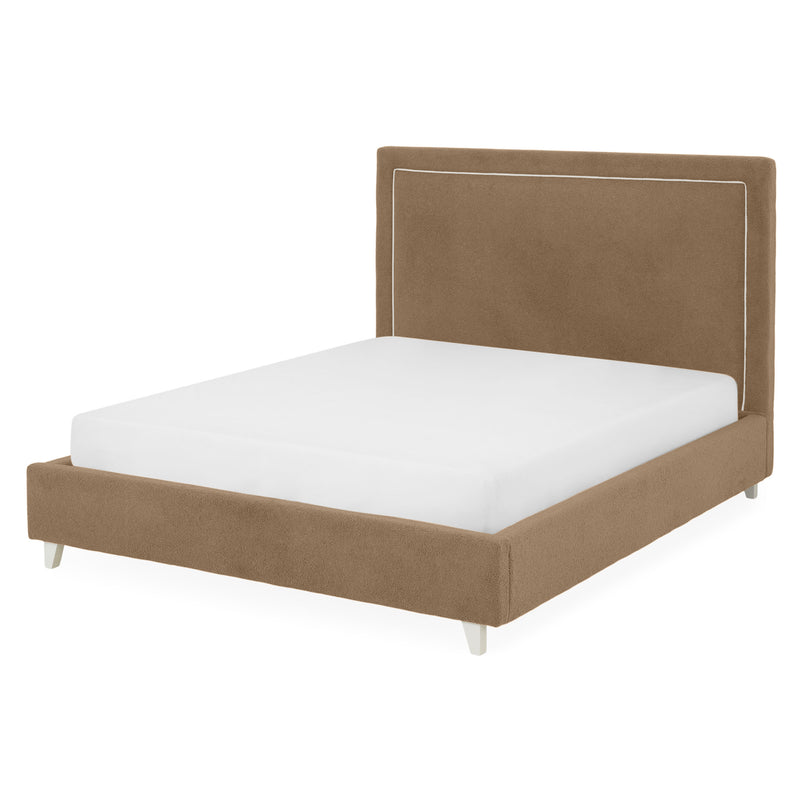 KOLLE Pat tapițat, 160x200cm, somieră și ladă depozitare incluse