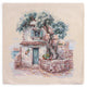 MEDITERRANEAN VILLAGE Pernă decorativă, 45x45cm