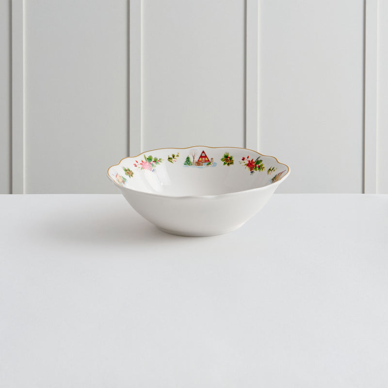 WONDERLAND Set 4 boluri individuale, porțelan