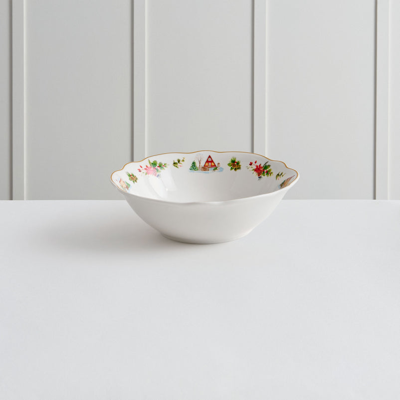 WONDERLAND Set 4 boluri individuale, porțelan