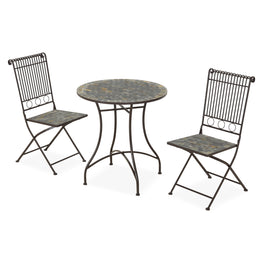 STUTTGART Set mobilier terasă/grădină, 2 scaune și masă