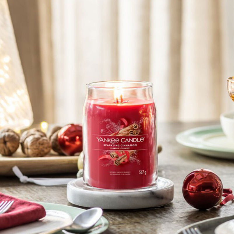 SIGNATURE Lumânare parfumată borcan mediu