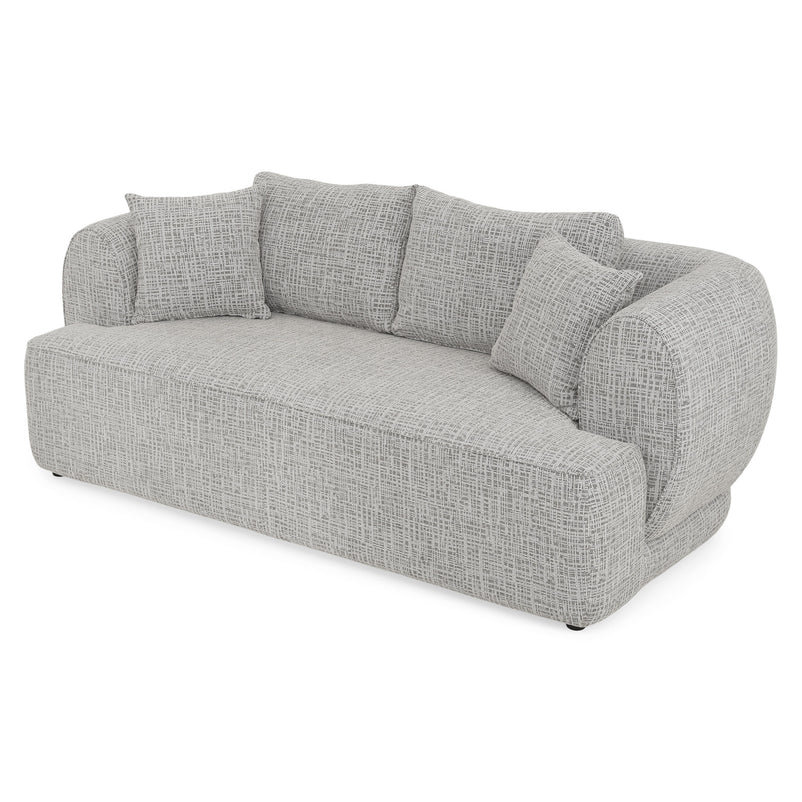 MILFORD Canapea 2 locuri, 2 perne incluse, stofă