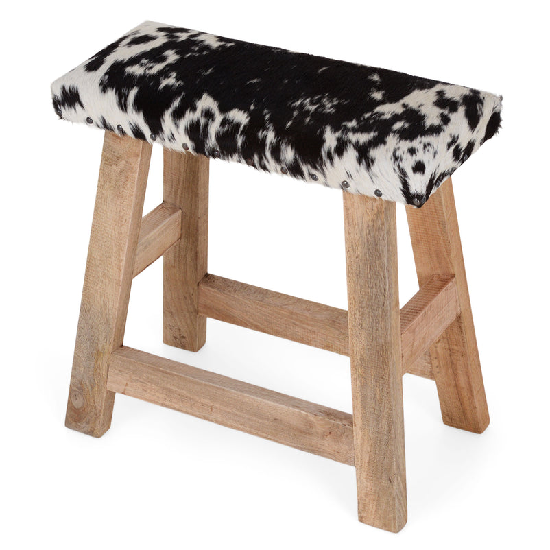 ANDE Taburet, piele naturală