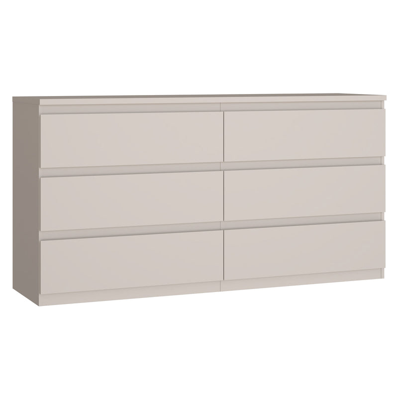 KASPAR Comodă 6 sertare