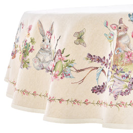 BUNNY BLOSSOM Față de masă, D.165cm