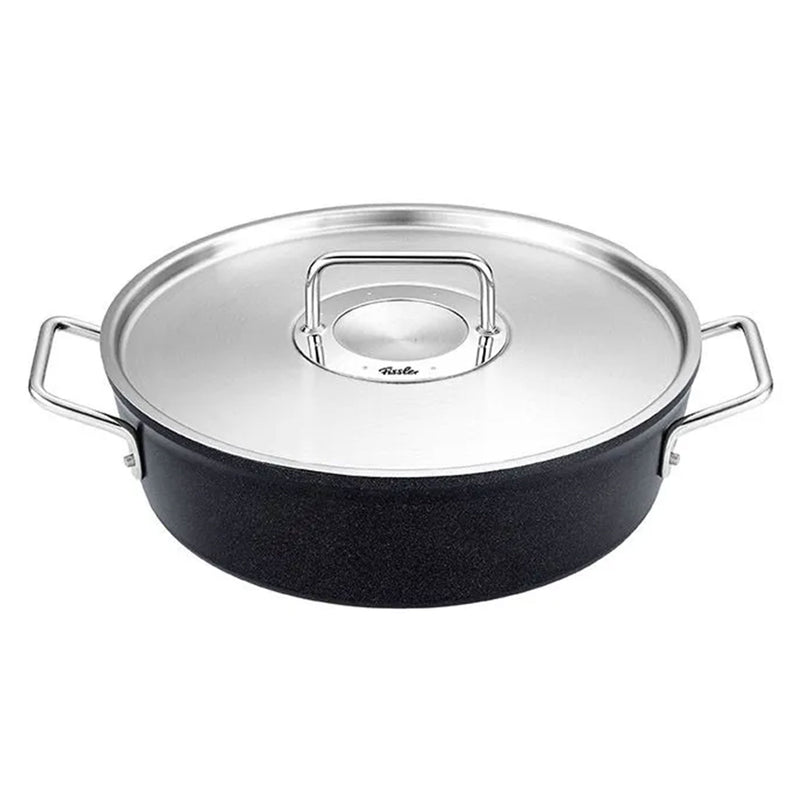 ADAMANT Oală cu capac, aluminiu, D.24cm