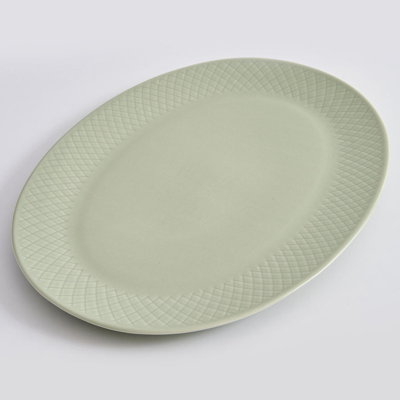 MEMORY Platou servire, porțelan, L.39cm