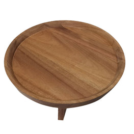 FINGER Platou pentru prăjituri, lemn, D.30.5cm