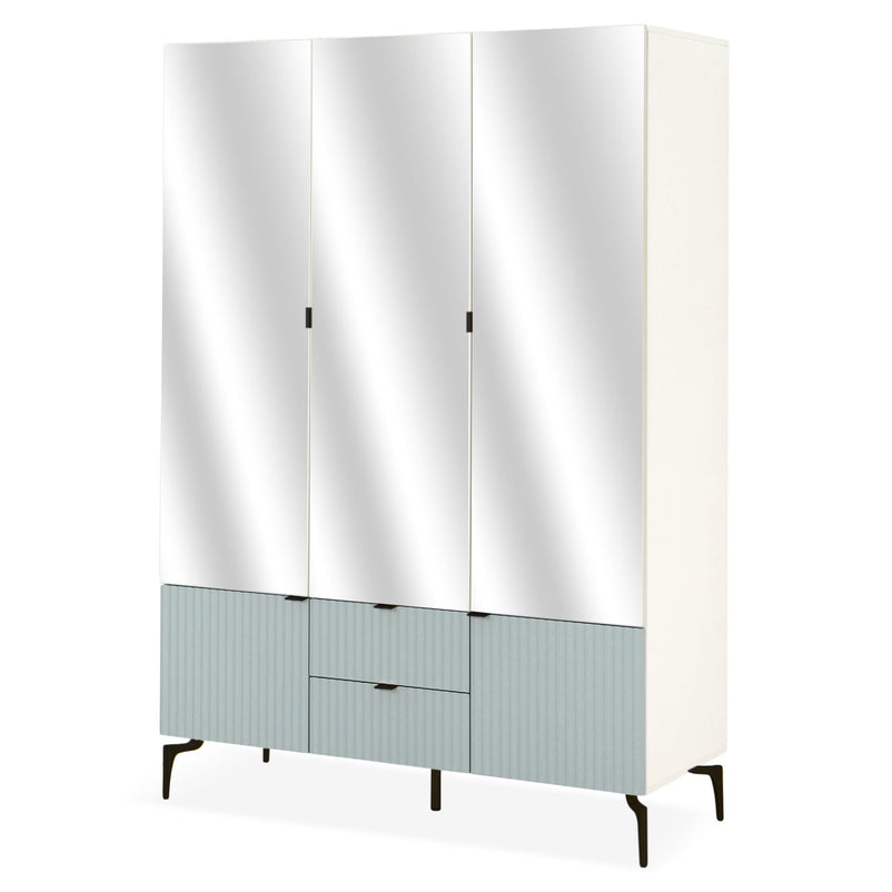 WAVE Dulap copii, 5 uși, 2 sertare