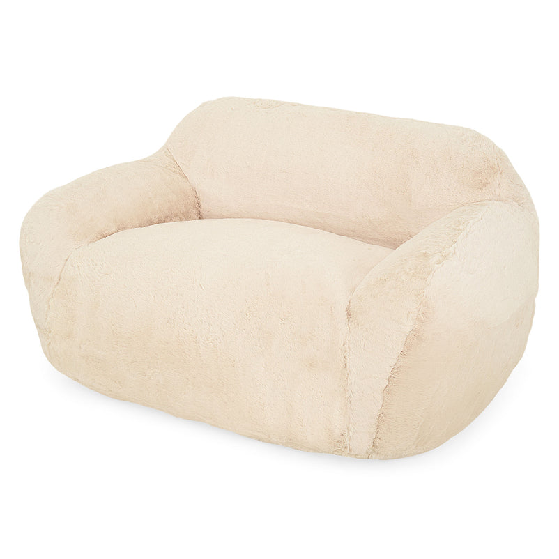 TEDDY BEAR Canapea 2 locuri, imitație blană