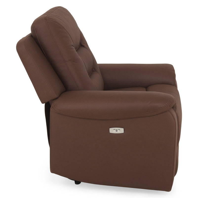 BRANDON Fotoliu, recliner electric, stofă