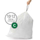 SIMPLEHUMAN Set 60 saci gunoi, 10-12L