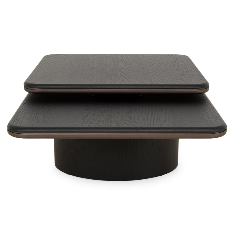 CHALMERS Măsuță cafea, blat rotativ