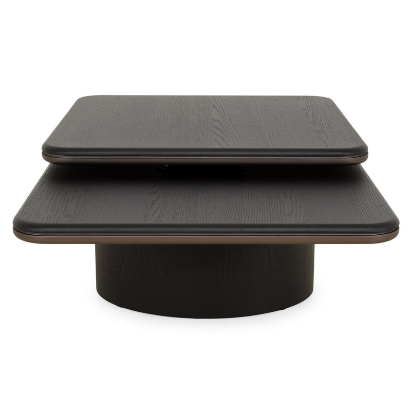 CHALMERS Măsuță cafea, blat rotativ