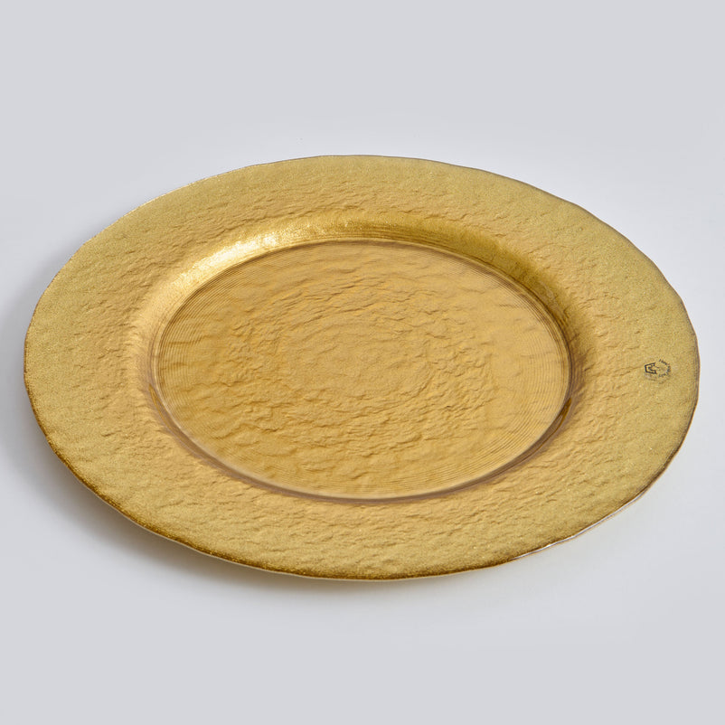 ALPINE Platou servire, sticlă, D.32cm