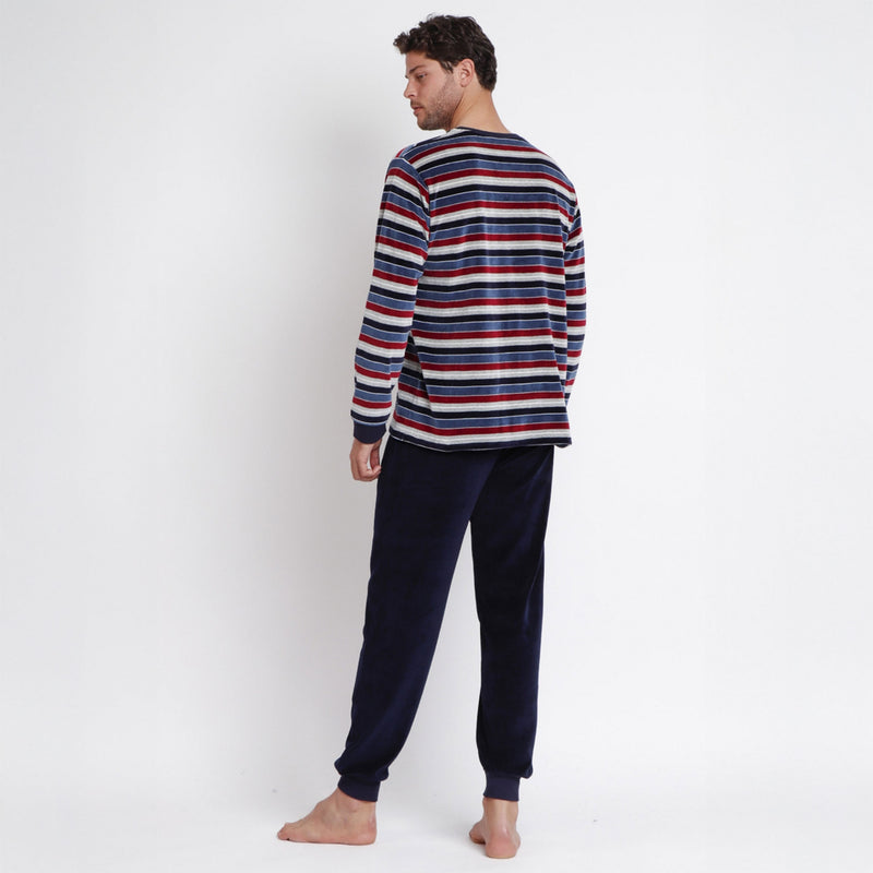 VELOUR STRIPES Pijama